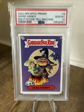 2022 Garbage Pail Kids GPK Promo Mis-Fortune Teller Machine Weird Wendy PSA 10