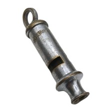 Antique Brass The Metropolitan Whistle 1900s Police