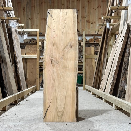Cherry plank board slab waney - plank,