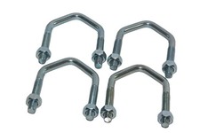 4 x Large 2.5 Inch V Bolts