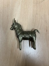 Vintage Dhokra Brass Donkey