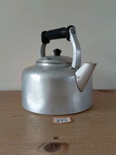 Vintage Swan 6 Pint Metal Kettle Old Catering Stove Top AGA Range ? T272 MH