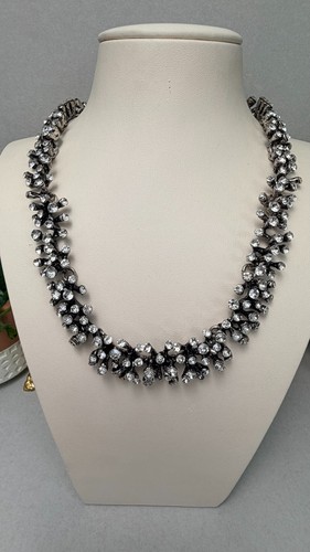 Zara black silver rhinestone - black,