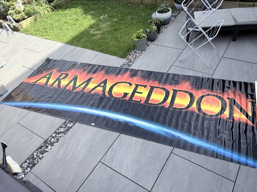 Armageddon vinyl cinema - armageddon, banner