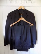 mens NEXT CHARCOAL WOOLMARK SUIT SIZE 38"R CHEST 32" WAIST 28" LEG