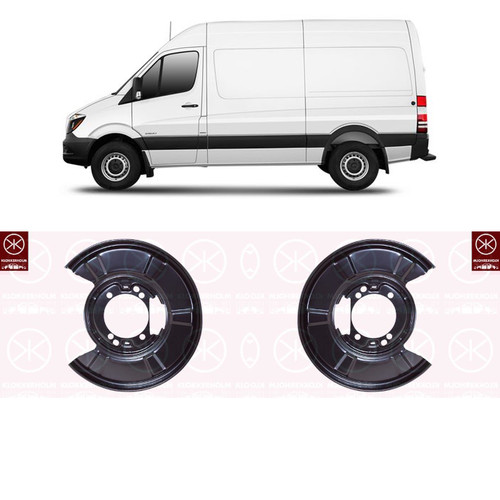 Brake backing plate dust - brake,