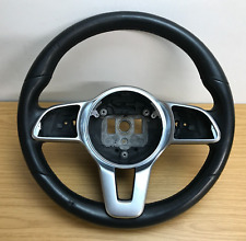 Genuine Mercedes E Class Black Leather Paddle Shift Steering Wheel 2016-2023  6C