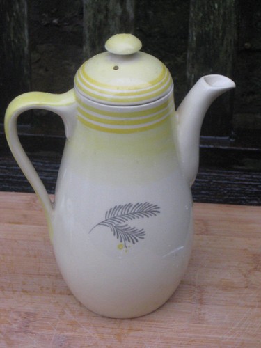 Gray pottery coffee - pot, art