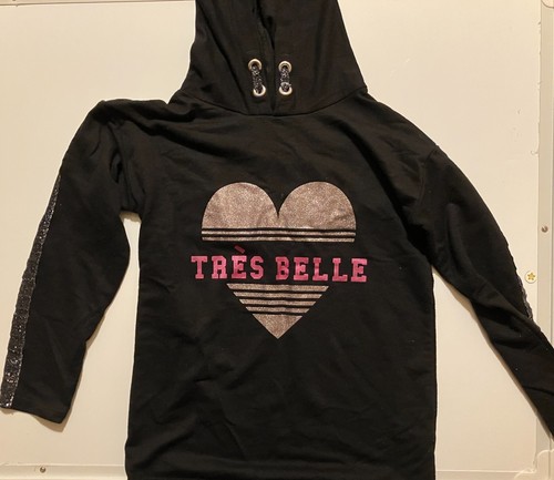 Girls tres belle hoodie - girls,