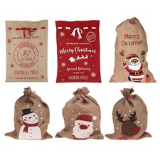 Christmas Sack Jute Bag