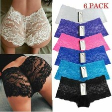6 Pack Womens Ladies Full Lace