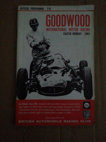 1963 goodwood easter - goodwood, glover