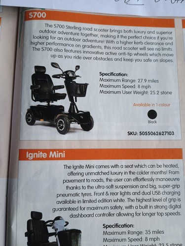 Sterling s700 large - sterling, mobility