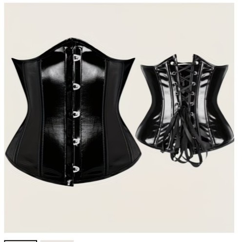 Pvc gloss underbust - pvc,