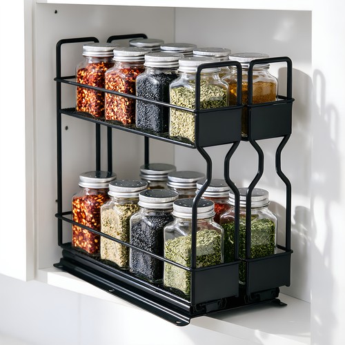 Spice rack organizer tier - 2,