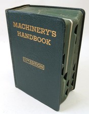 Machinerys Handbook by Erik Oberg and F D Jones 15th Edition 1957 sixth printing