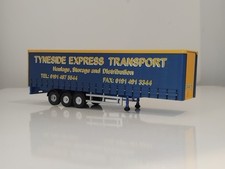 Corgi 1.76 Scale Roadscene Tri Axle Trailer Tyneside Express Ideal Code 3 