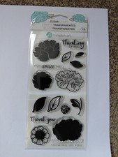 Hampton Art Floral Clear