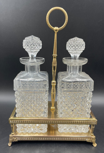 Vintage ground crystal cognac - vintage,