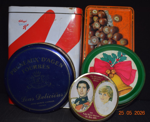Vintage tins - 5,