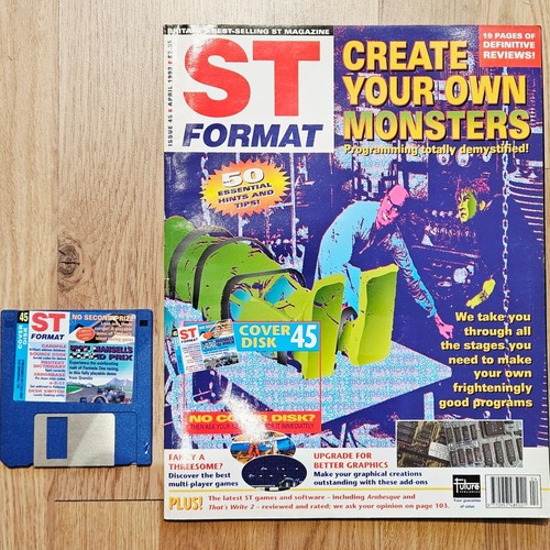 Atari format magazine - atari, st