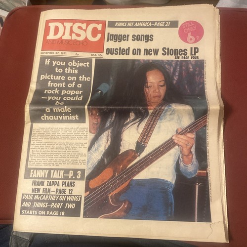 Disc and music - , newspaper