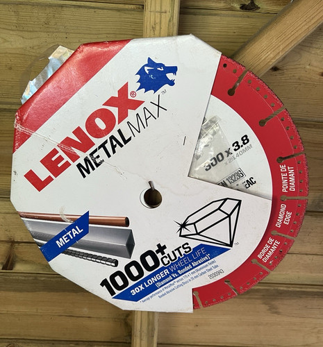 Lenox metalmax 300mm 8mm - lenox, 3.8mm