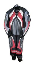 Joe Rocket Motorcycle Racing Suit Full Leathers With Armour. Size 42