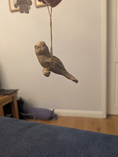 Decopatch hanging bird