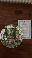 Wedgwood The Beechwood Collectors Plate by Colin Newman + Certificate