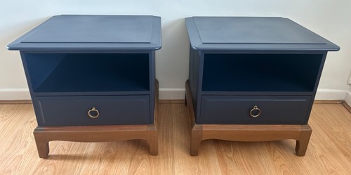 Pair stag minstrel - stag, bedside