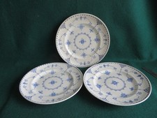 3 X 8 INCH PLATES FURNIVALS DENMARK  CIRCA 1900'S IN VERY WELL  USED COND