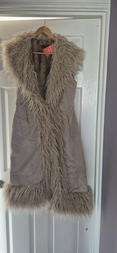 Superdry afghan long gilet - afghan,