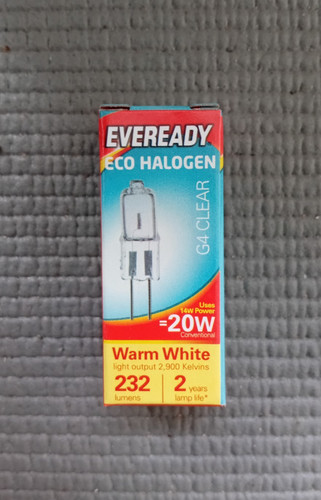 12v 20w halogen capsule - 20w,