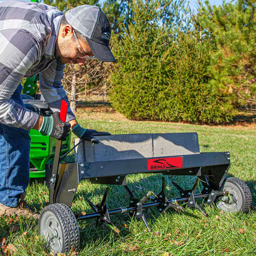 Tow behind plug - 42, aerator