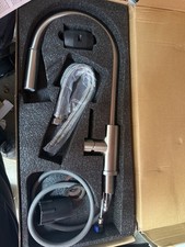 ETAL Cato Pull-Out Kitchen Mixer Tap Brushed Steel