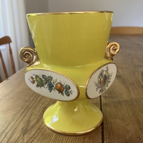 Art deco carlton ware yellow - art,