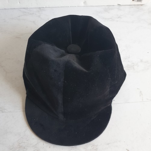Black hat silk - hat, equestrian