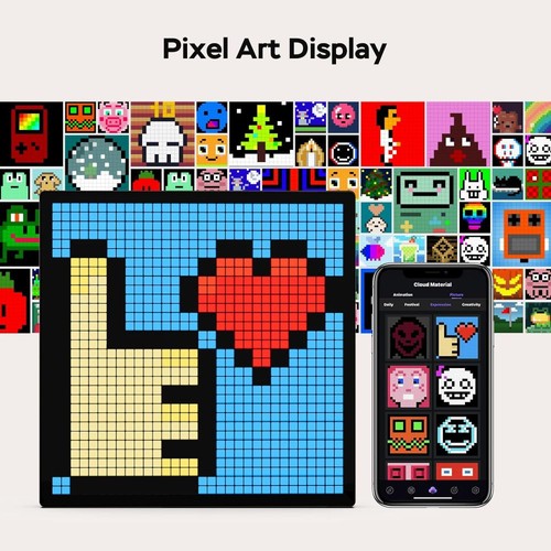 Smart led pixel art display - led,