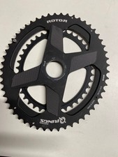 ROTOR QRing 53/39T OVAL  1 Piece Q Ring  Direct Mount Chainring