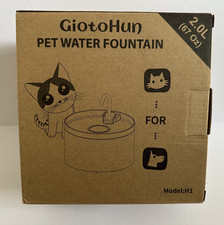 Cat Water Fountain for Drinking: GIOTOHUN 2L Cat Fountain