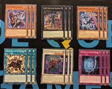 D/D/D Deck Core 18 Cards DOOD Doom of Dimensions YuGiOh Bundle