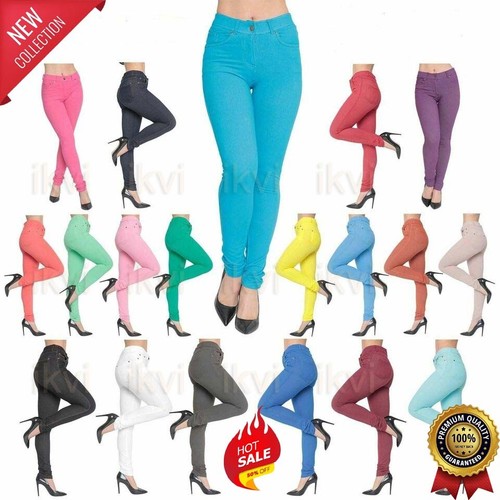 Ladies stretch skinny jeans - stretch,