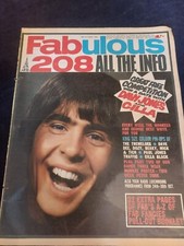 Vintage FABULOUS 208 Magazine 28 OCTOBER 1967 Monkees Cilla Traffic Tremeloes 