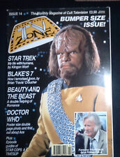 TV Zone #14 Monthly Magazine Of Cult Television