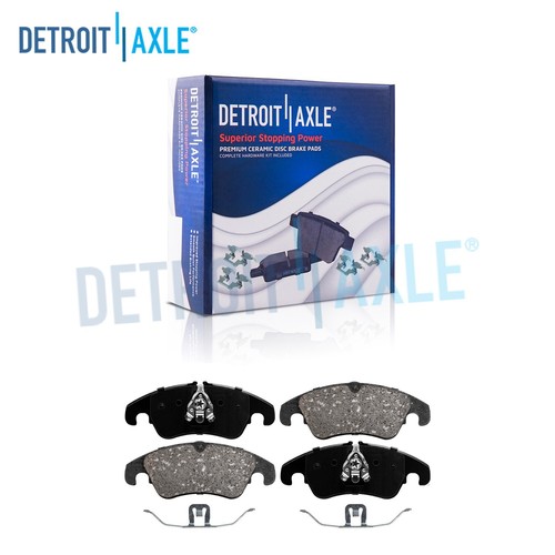 Front ceramic brake pads - brake, for
