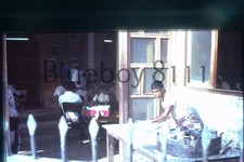 35mm Slide Aden 1960's cafe Restaurant Charcoal cooker 