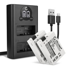 2x LP-E8 Battery & LED Smart