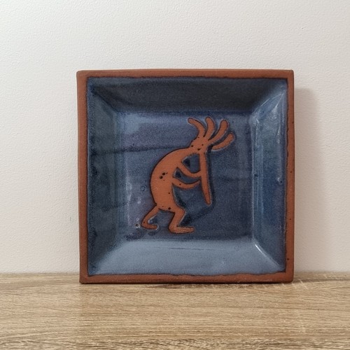 Kokopelli pottery dish - kokopelli, –