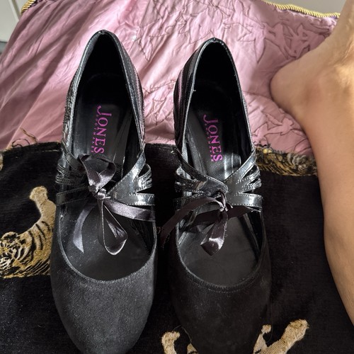 Jones shoes black patent - shoes,